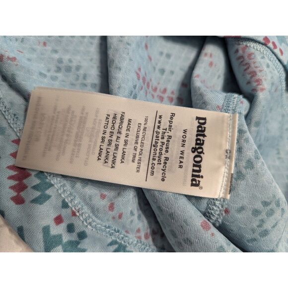 ❄️ NWT Patagonia Capilene Midweight Crew Icefall Blue – Size S - Picture 10 of 12